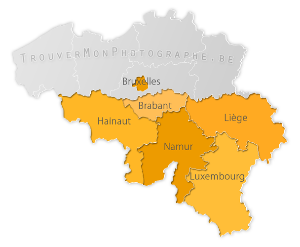 Carte des photographes de Belgique